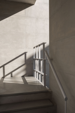 Detail eines Treppengeländers 