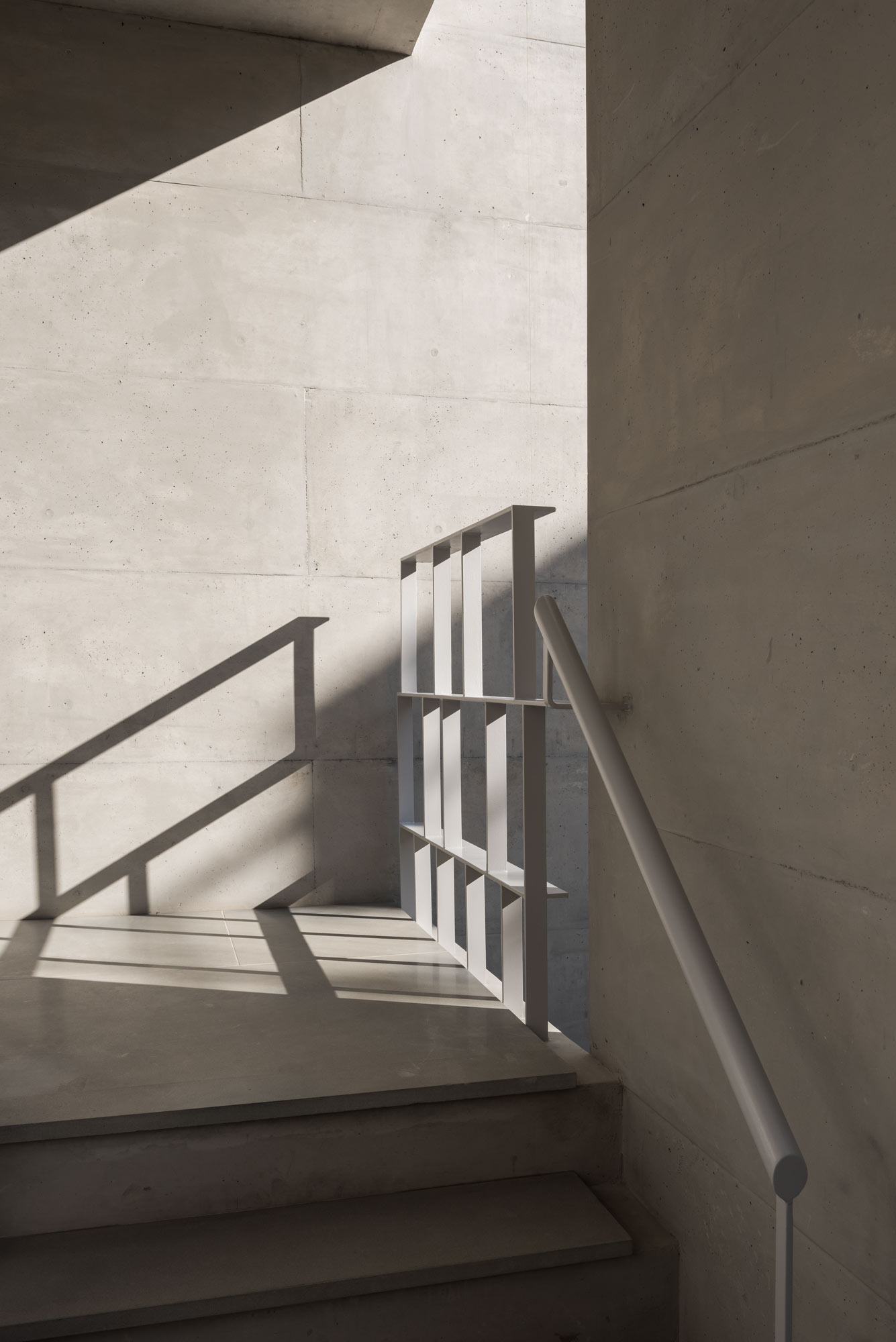 Detail eines Treppengeländers 