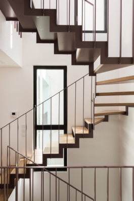 Detailfoto eines Treppenhauses 