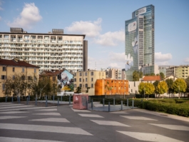 Stadtbild in Mailand 