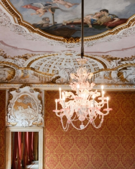 Glaslüster in Venedig 