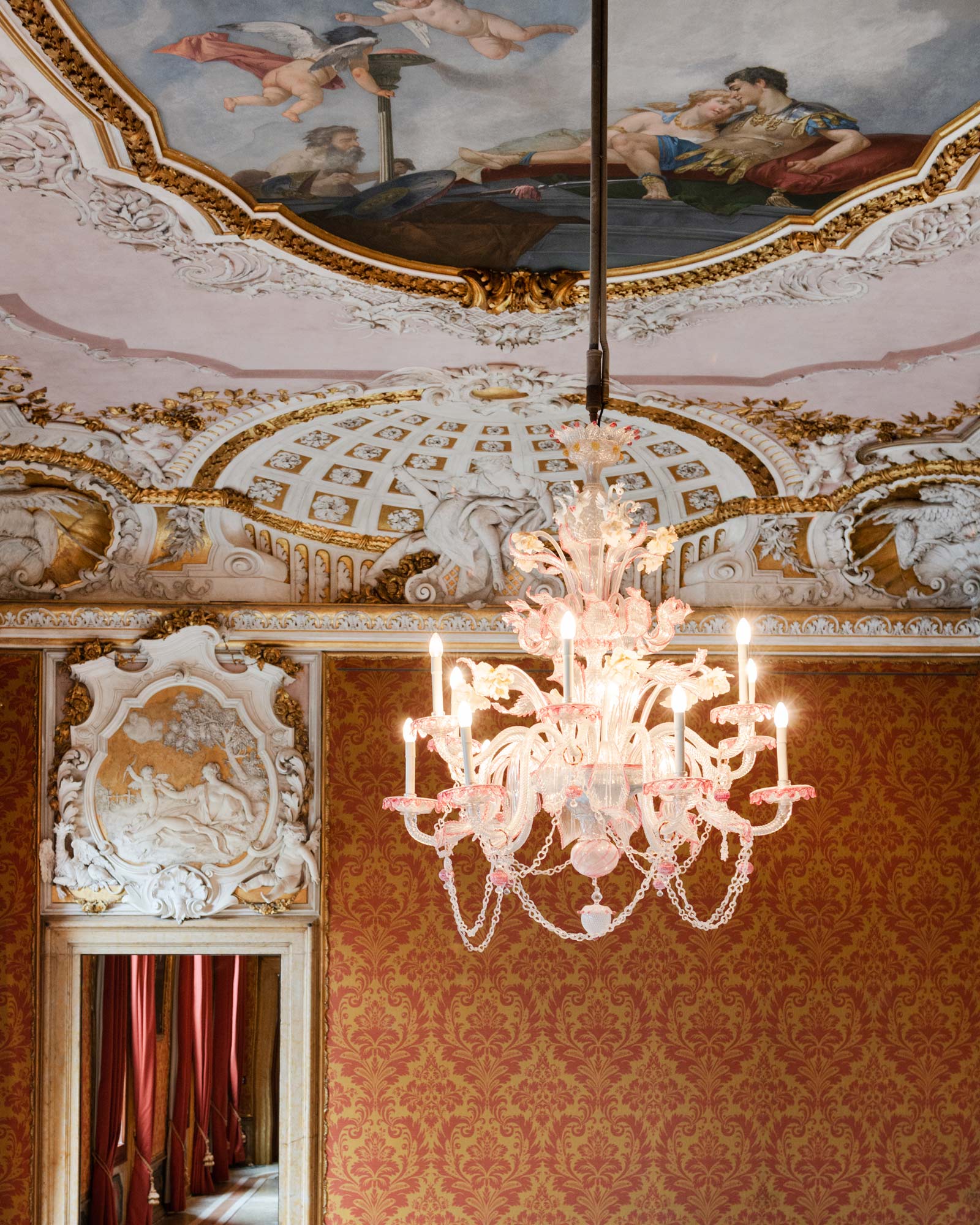 Glaslüster in Venedig 