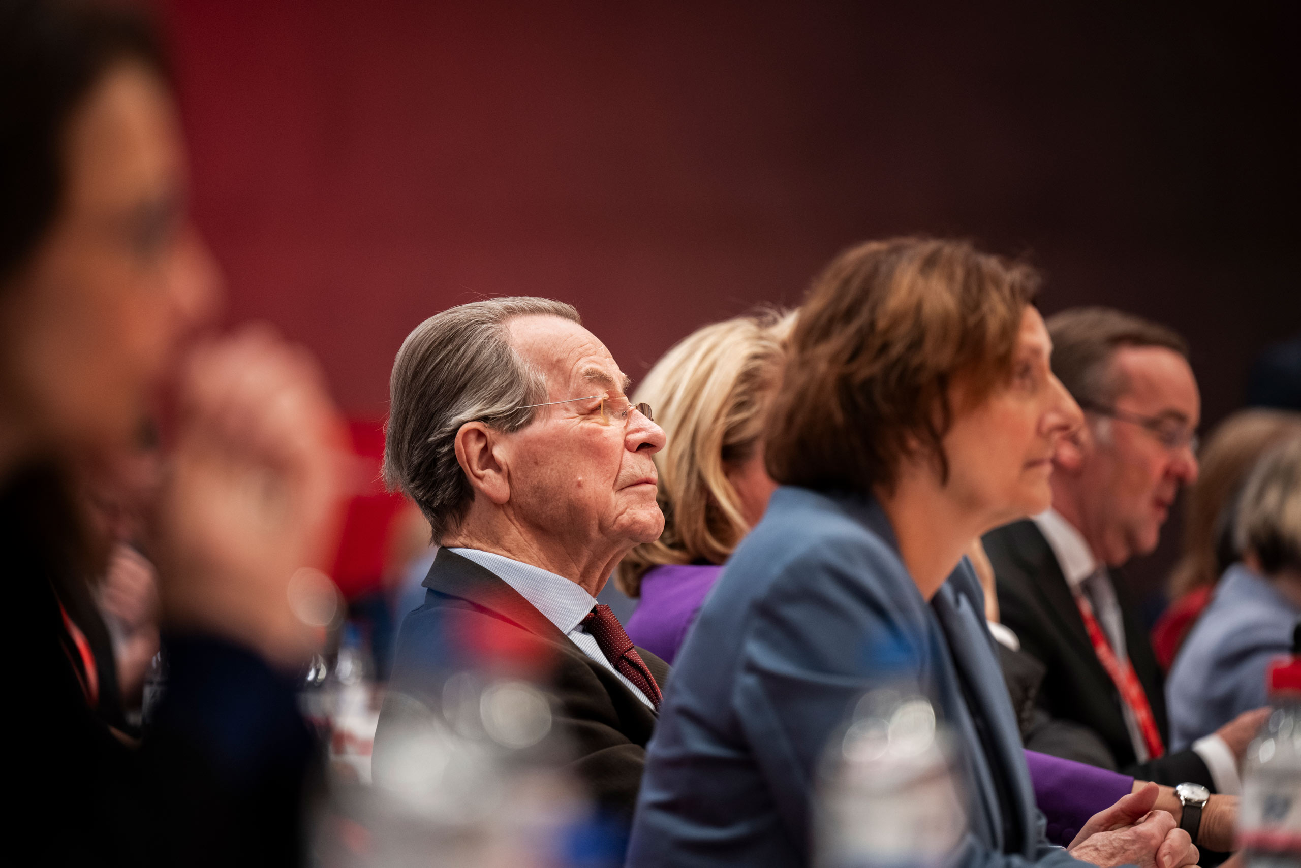 Delegierte auf Parteitag 