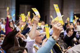 Abstimmung auf Parteitag 