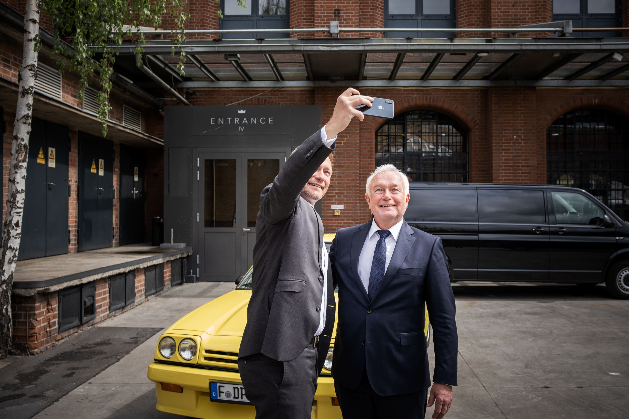 Reportage auf Parteitag 