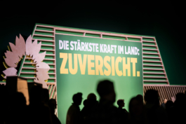 Stimmungsbild auf einem Parteitag 