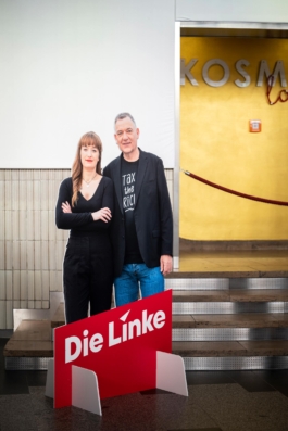 Wahlkampfveranstaltung in Berlin 